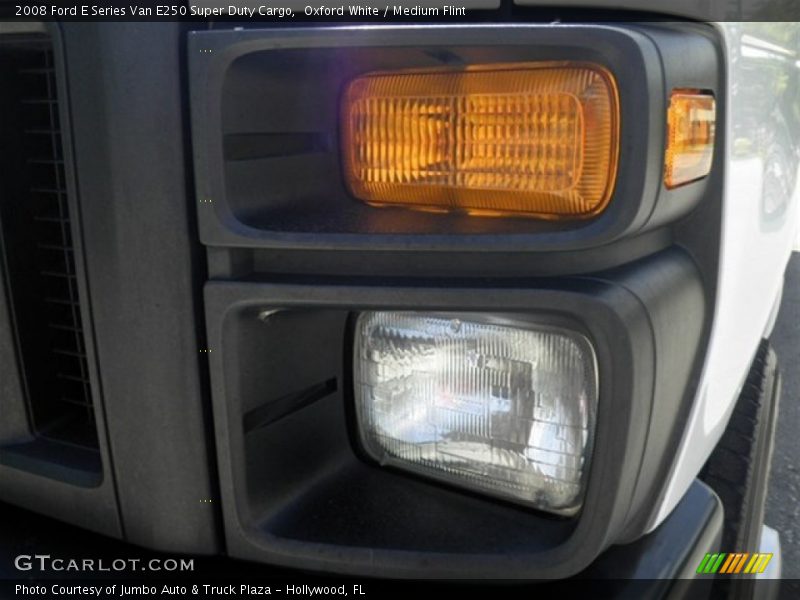 Oxford White / Medium Flint 2008 Ford E Series Van E250 Super Duty Cargo