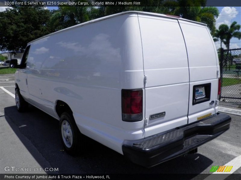 Oxford White / Medium Flint 2008 Ford E Series Van E250 Super Duty Cargo