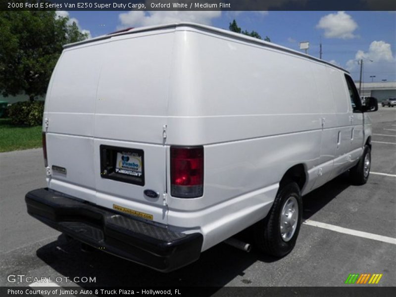 Oxford White / Medium Flint 2008 Ford E Series Van E250 Super Duty Cargo