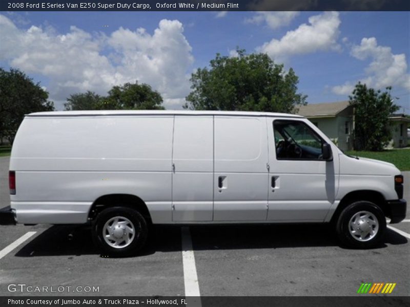 Oxford White / Medium Flint 2008 Ford E Series Van E250 Super Duty Cargo