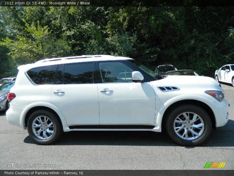  2012 QX 56 4WD Moonlight White