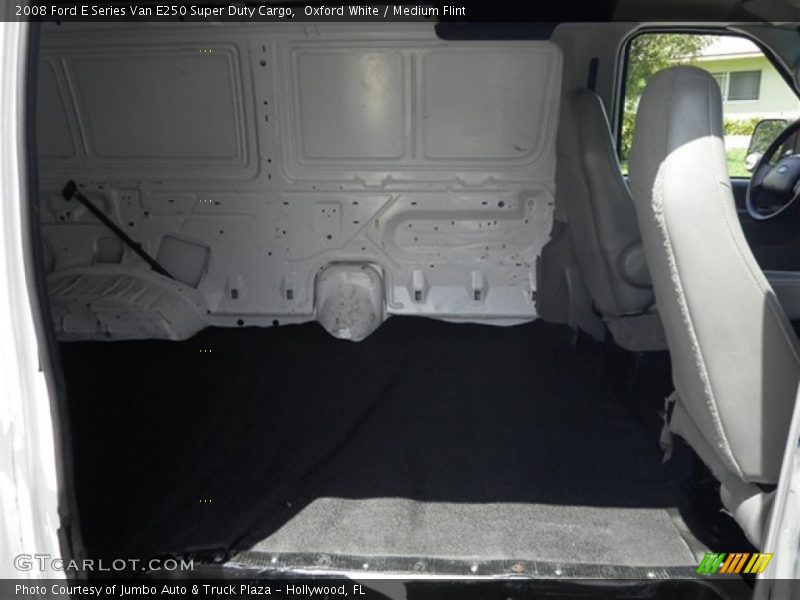 Oxford White / Medium Flint 2008 Ford E Series Van E250 Super Duty Cargo