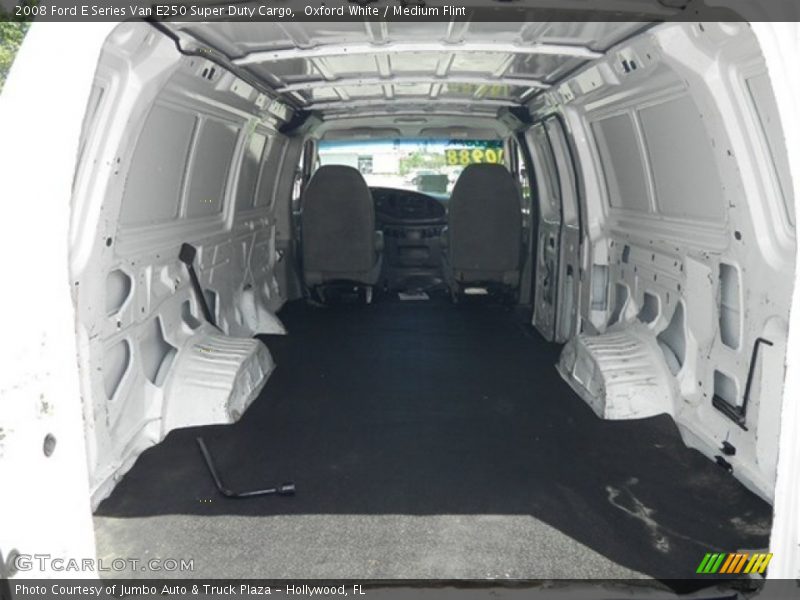 Oxford White / Medium Flint 2008 Ford E Series Van E250 Super Duty Cargo