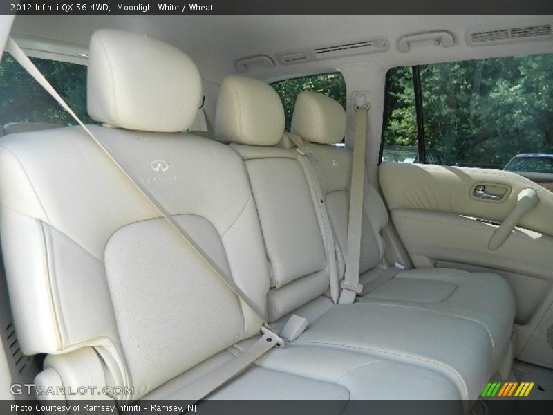 Rear Seat of 2012 QX 56 4WD