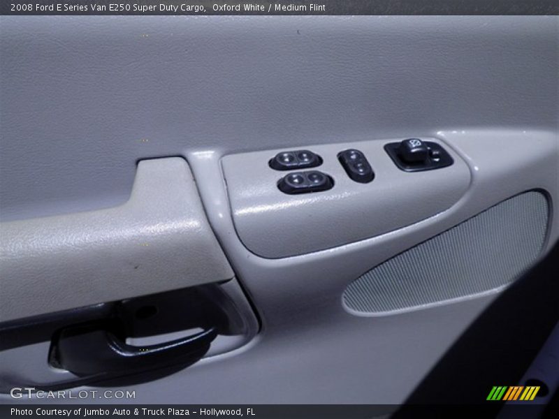 Oxford White / Medium Flint 2008 Ford E Series Van E250 Super Duty Cargo