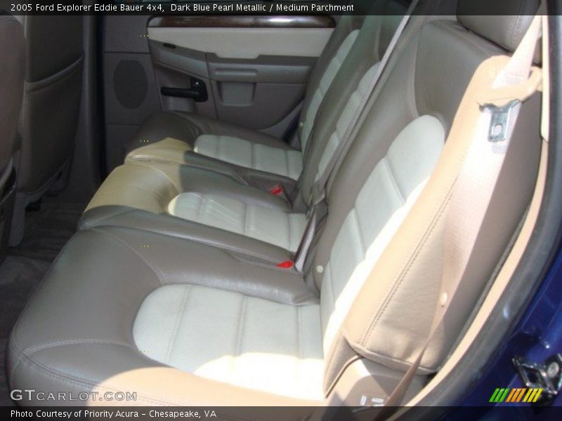 Dark Blue Pearl Metallic / Medium Parchment 2005 Ford Explorer Eddie Bauer 4x4