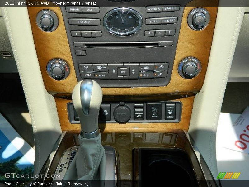 Moonlight White / Wheat 2012 Infiniti QX 56 4WD