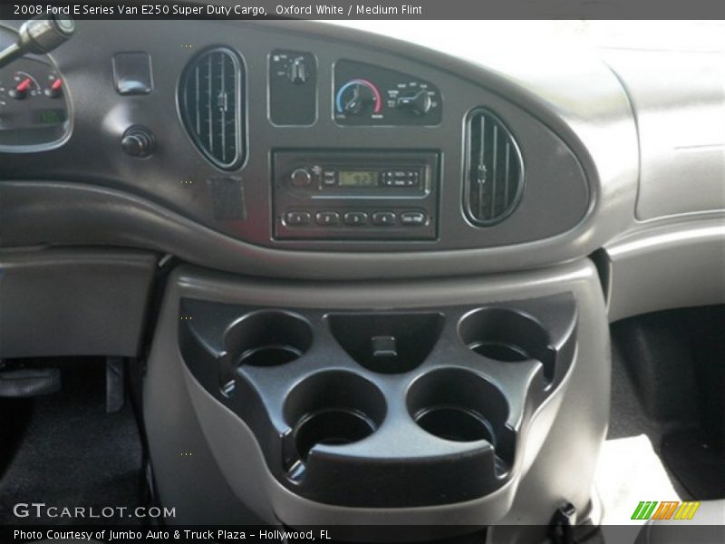 Oxford White / Medium Flint 2008 Ford E Series Van E250 Super Duty Cargo