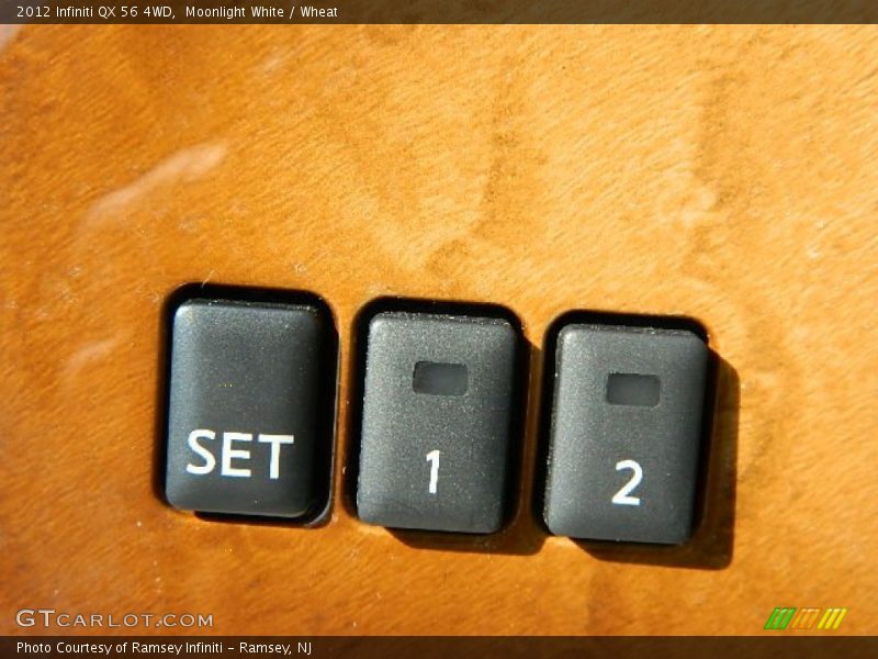 Moonlight White / Wheat 2012 Infiniti QX 56 4WD