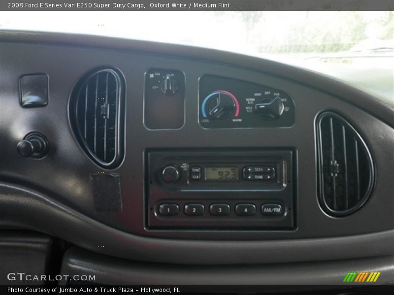 Oxford White / Medium Flint 2008 Ford E Series Van E250 Super Duty Cargo