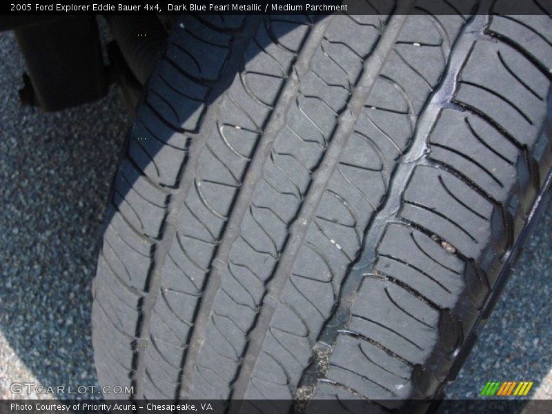 Dark Blue Pearl Metallic / Medium Parchment 2005 Ford Explorer Eddie Bauer 4x4