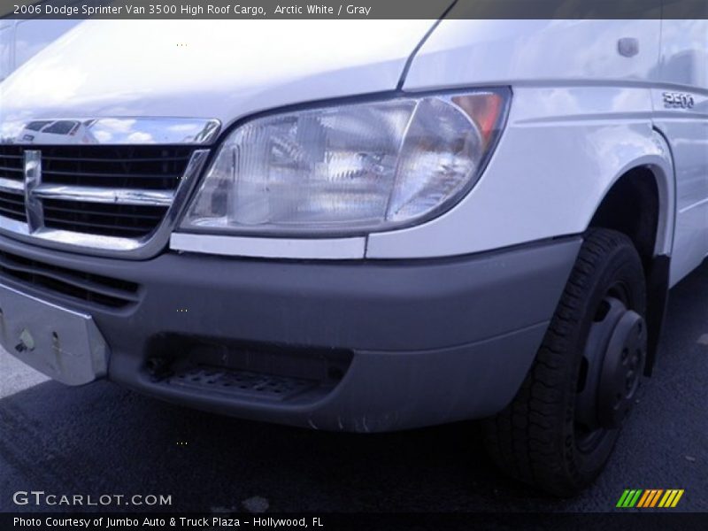 Arctic White / Gray 2006 Dodge Sprinter Van 3500 High Roof Cargo