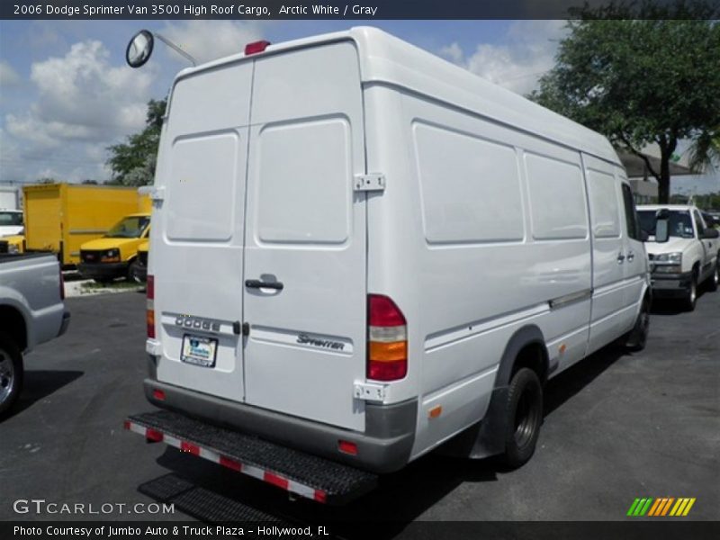 Arctic White / Gray 2006 Dodge Sprinter Van 3500 High Roof Cargo