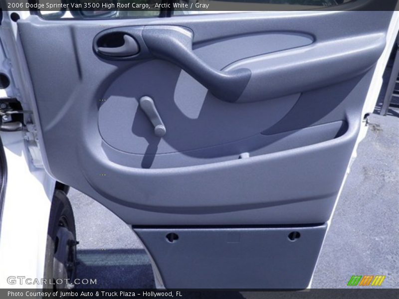 Arctic White / Gray 2006 Dodge Sprinter Van 3500 High Roof Cargo