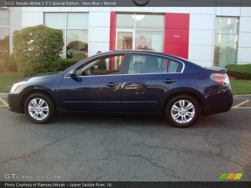 Navy Blue / Blonde 2012 Nissan Altima 2.5 S Special Edition