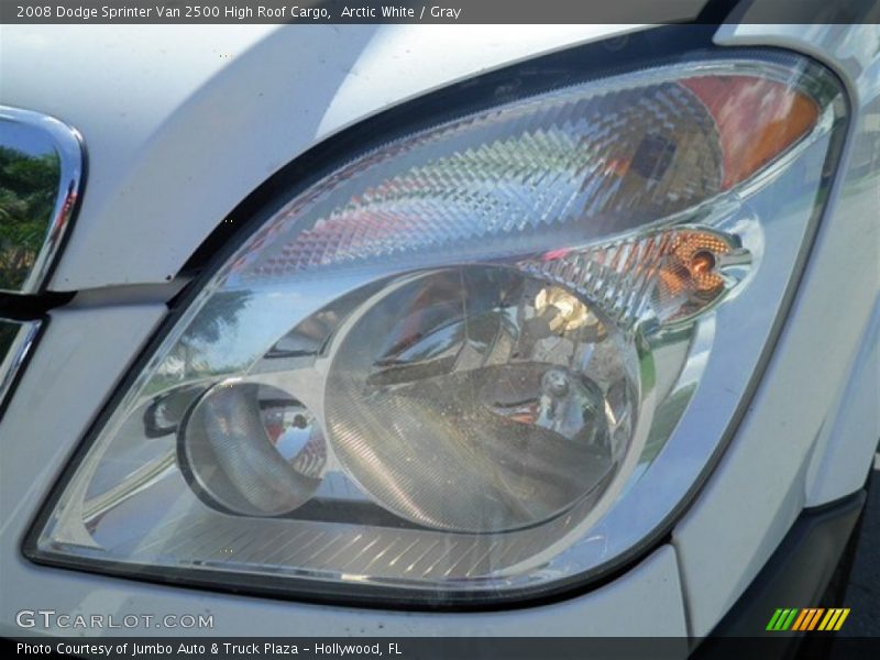 Arctic White / Gray 2008 Dodge Sprinter Van 2500 High Roof Cargo