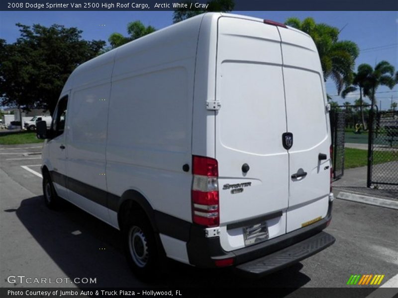 Arctic White / Gray 2008 Dodge Sprinter Van 2500 High Roof Cargo