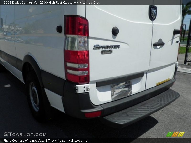 Arctic White / Gray 2008 Dodge Sprinter Van 2500 High Roof Cargo
