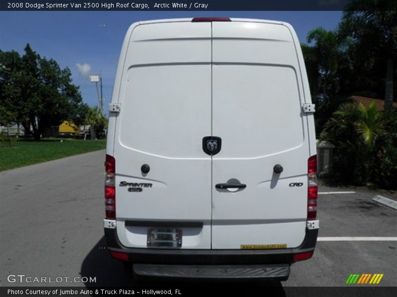 Arctic White / Gray 2008 Dodge Sprinter Van 2500 High Roof Cargo