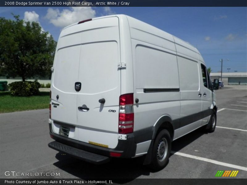 Arctic White / Gray 2008 Dodge Sprinter Van 2500 High Roof Cargo