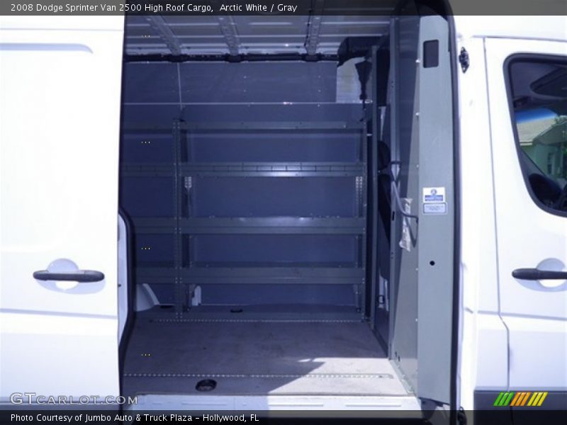 Arctic White / Gray 2008 Dodge Sprinter Van 2500 High Roof Cargo