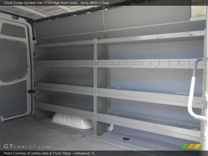 Arctic White / Gray 2008 Dodge Sprinter Van 2500 High Roof Cargo