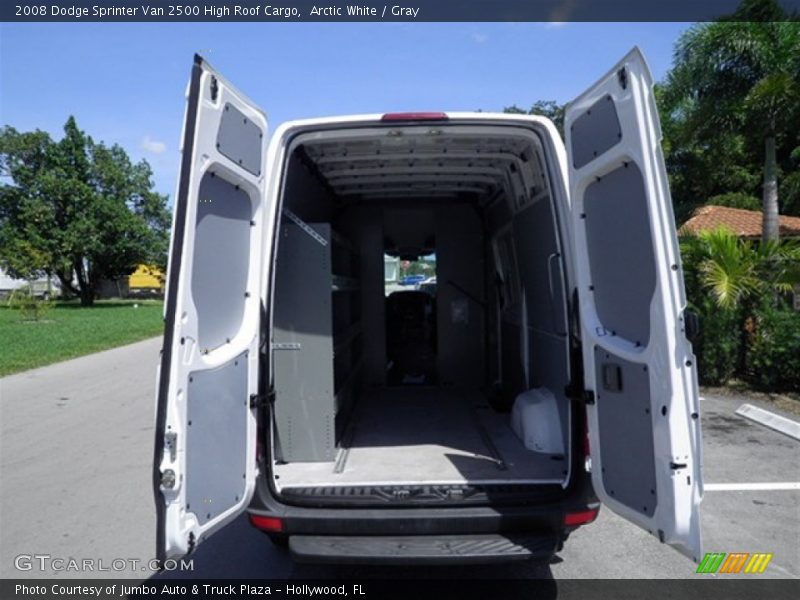 Arctic White / Gray 2008 Dodge Sprinter Van 2500 High Roof Cargo
