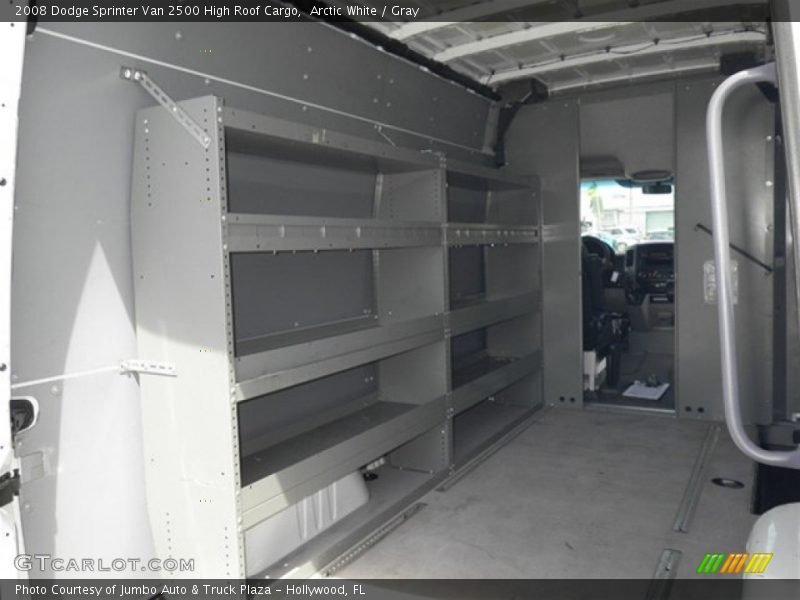Arctic White / Gray 2008 Dodge Sprinter Van 2500 High Roof Cargo