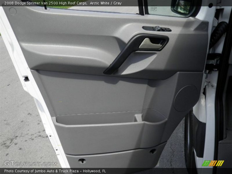 Arctic White / Gray 2008 Dodge Sprinter Van 2500 High Roof Cargo