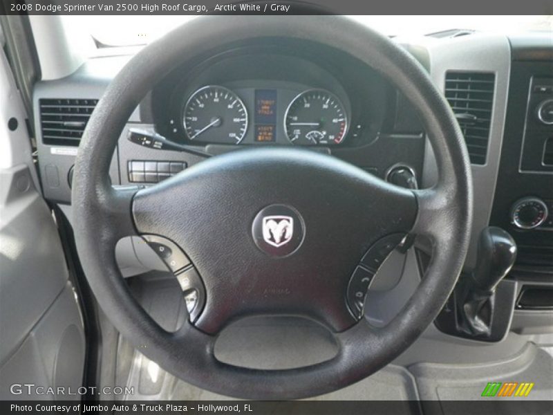 Arctic White / Gray 2008 Dodge Sprinter Van 2500 High Roof Cargo