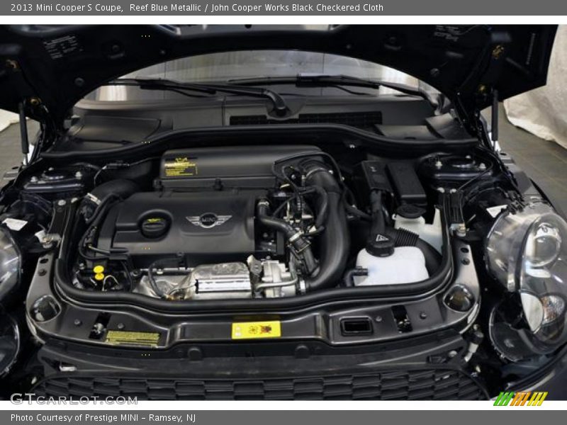  2013 Cooper S Coupe Engine - 1.6 Liter DI Twin-Scroll Turbocharged DOHC 16-Valve VVT 4 Cylinder