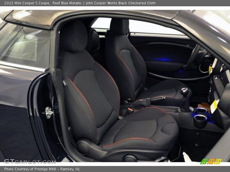 Front Seat of 2013 Cooper S Coupe