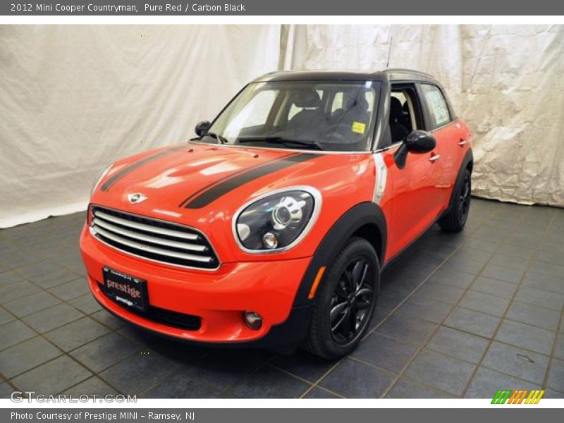 Pure Red / Carbon Black 2012 Mini Cooper Countryman