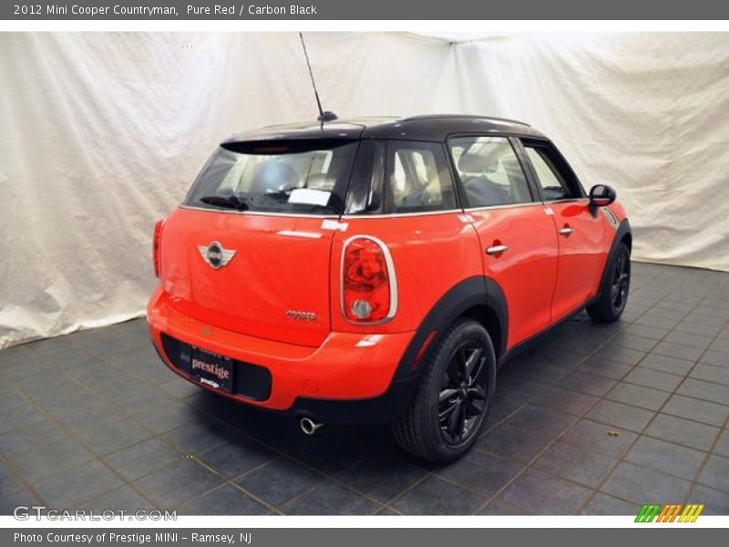 Pure Red / Carbon Black 2012 Mini Cooper Countryman