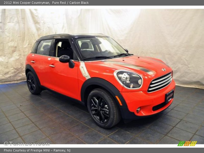 Pure Red / Carbon Black 2012 Mini Cooper Countryman