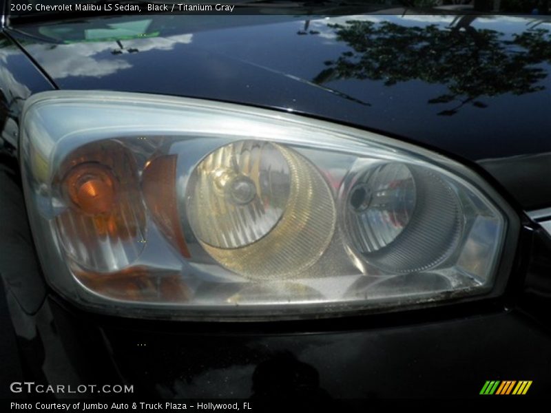 Black / Titanium Gray 2006 Chevrolet Malibu LS Sedan