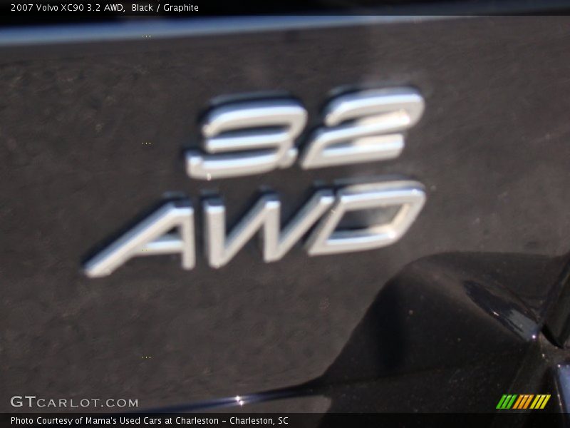 Black / Graphite 2007 Volvo XC90 3.2 AWD