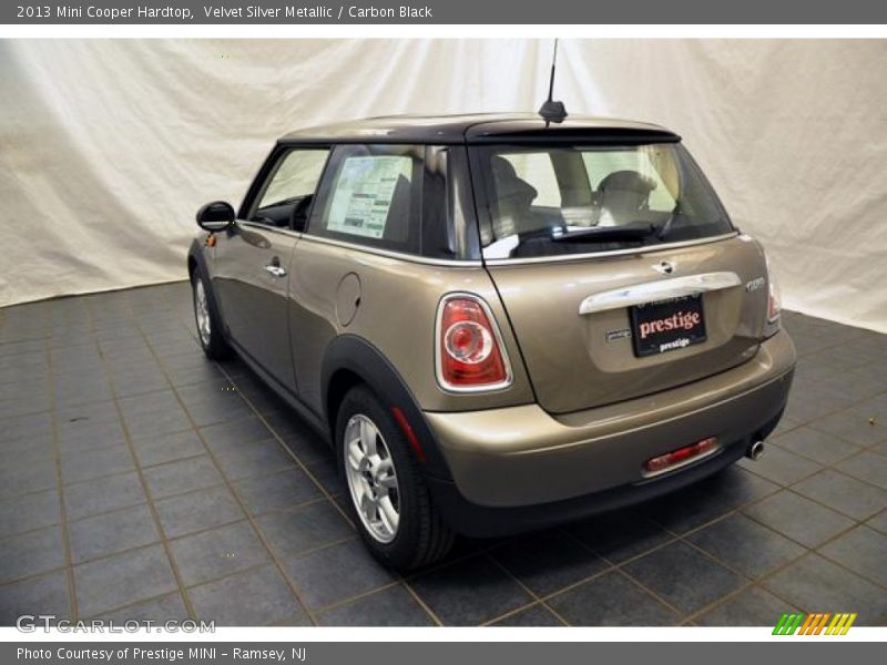 Velvet Silver Metallic / Carbon Black 2013 Mini Cooper Hardtop