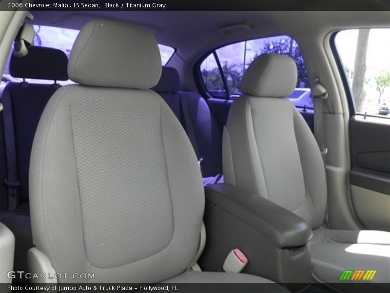 Black / Titanium Gray 2006 Chevrolet Malibu LS Sedan