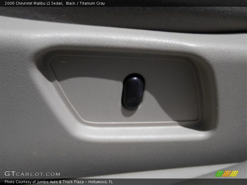 Black / Titanium Gray 2006 Chevrolet Malibu LS Sedan