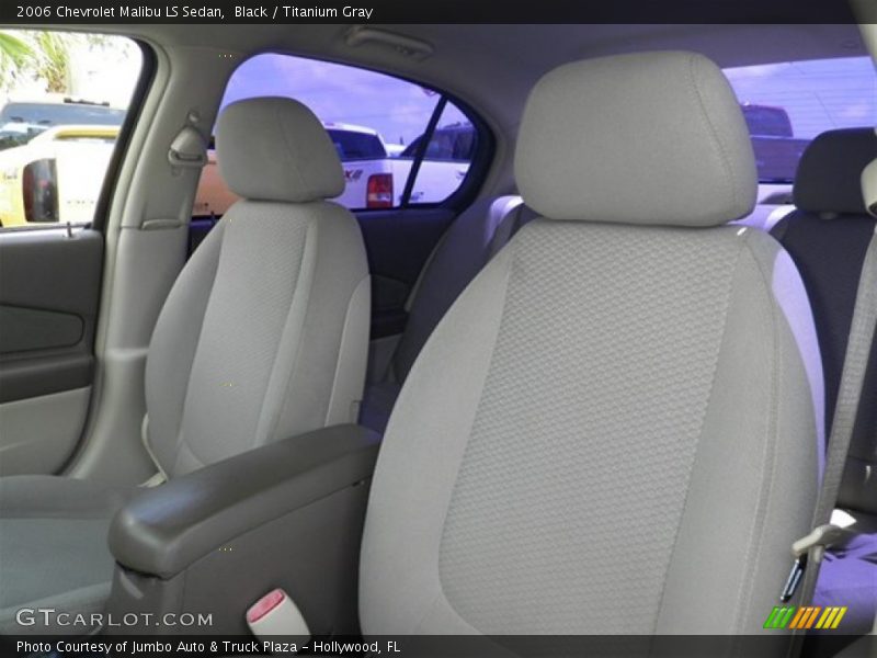 Black / Titanium Gray 2006 Chevrolet Malibu LS Sedan