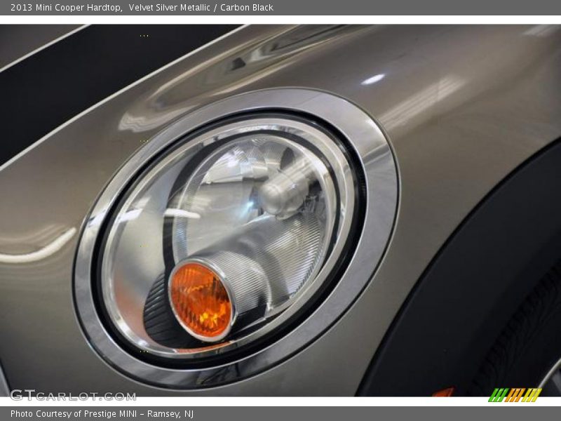 Velvet Silver Metallic / Carbon Black 2013 Mini Cooper Hardtop