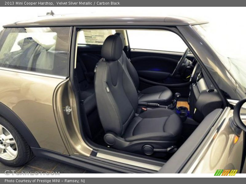 Velvet Silver Metallic / Carbon Black 2013 Mini Cooper Hardtop