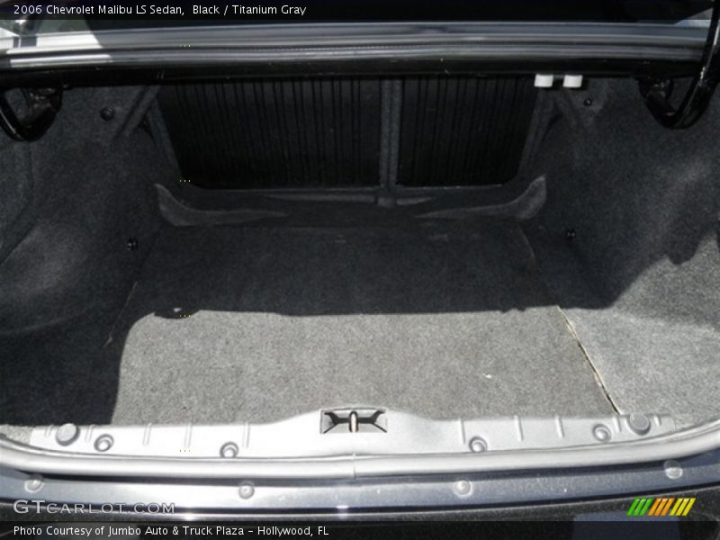 Black / Titanium Gray 2006 Chevrolet Malibu LS Sedan
