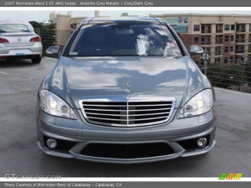 Andorite Grey Metallic / Grey/Dark Grey 2007 Mercedes-Benz S 65 AMG Sedan