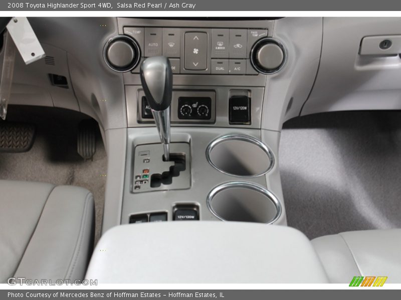 Salsa Red Pearl / Ash Gray 2008 Toyota Highlander Sport 4WD