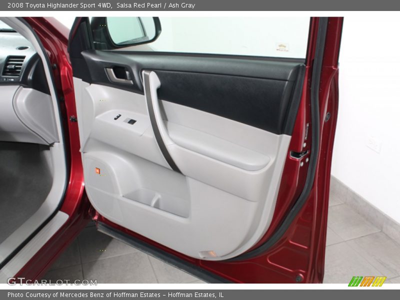 Salsa Red Pearl / Ash Gray 2008 Toyota Highlander Sport 4WD