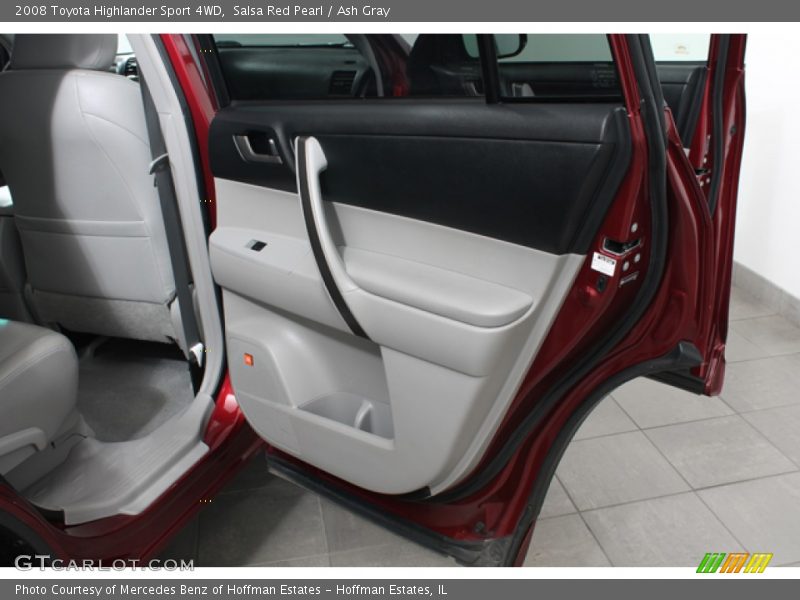 Salsa Red Pearl / Ash Gray 2008 Toyota Highlander Sport 4WD