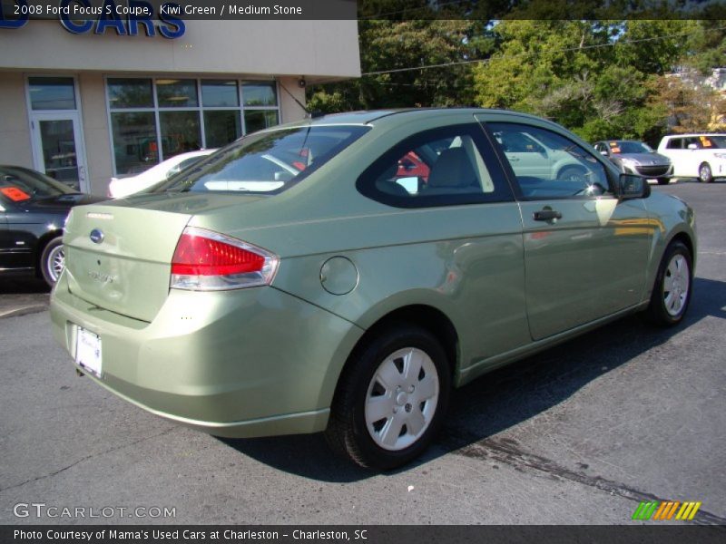 Kiwi Green / Medium Stone 2008 Ford Focus S Coupe