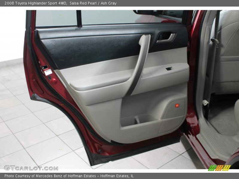 Salsa Red Pearl / Ash Gray 2008 Toyota Highlander Sport 4WD